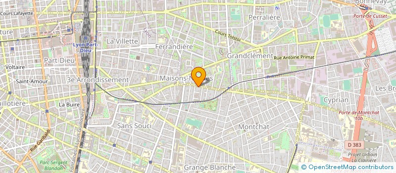 localisation de l'entreprise 4 EVENTS LCM  LYON