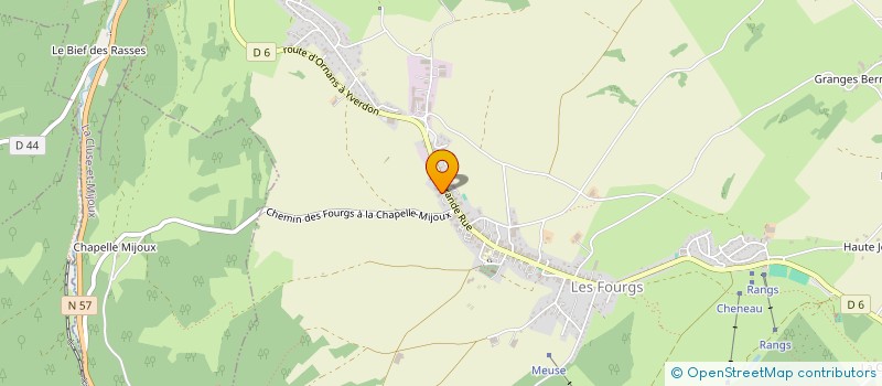 localisation de l'entreprise 4 EVER  ARCON