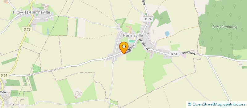 localisation de l'entreprise 4 EVOLUTION  HERMAVILLE