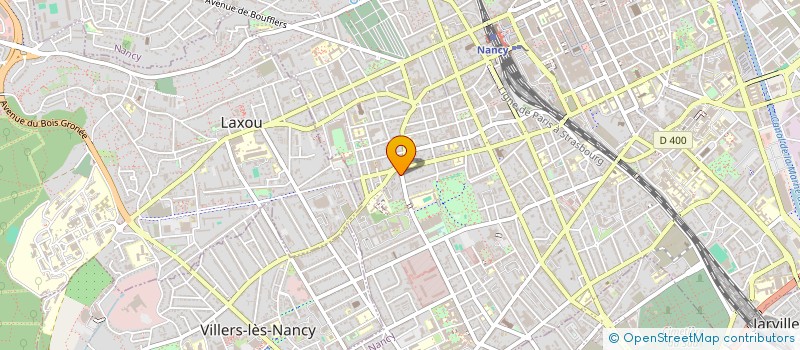 localisation de l'entreprise 4 F à NANCY