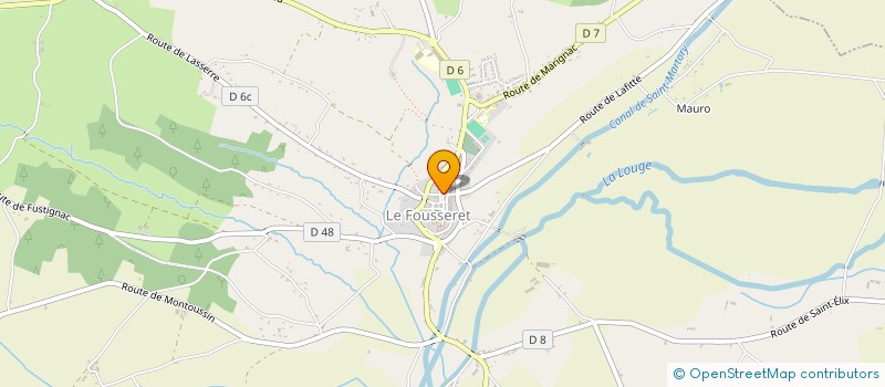 localisation de l'entreprise 4 F  LE FOUSSERET