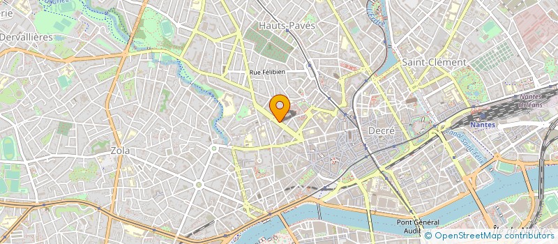 localisation de l'entreprise 4 F à NANTES
