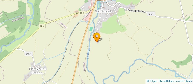 localisation de l'entreprise 4 F  VOINEMONT