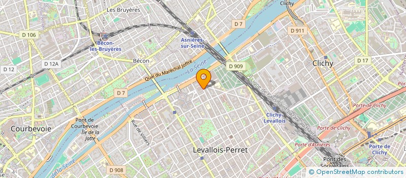 localisation de l'entreprise 4 FRIENDS à LEVALLOIS-PERRET