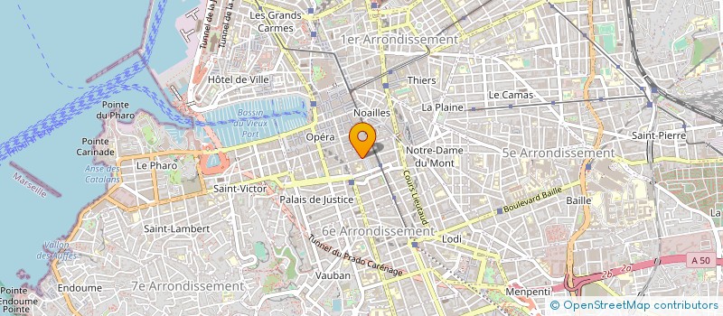 localisation de l'entreprise 4 G 2 à MARSEILLE