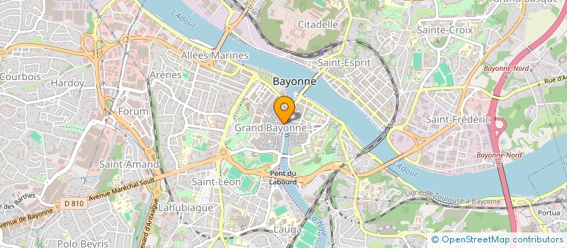 localisation de l'entreprise 4 G à BAYONNE