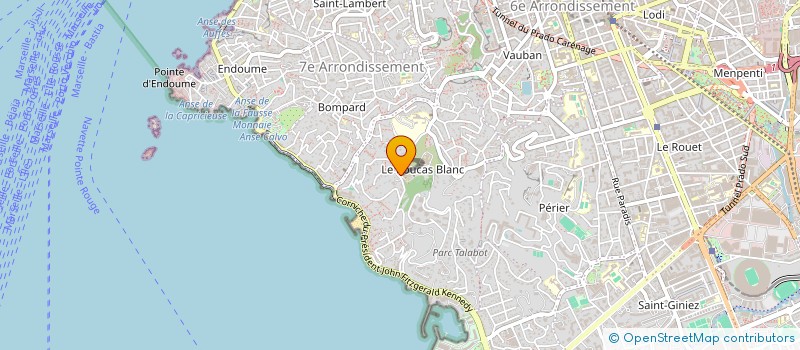 localisation de l'entreprise 4 G à MARSEILLE