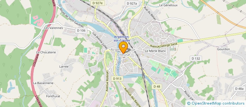 localisation de l'entreprise 4 G CONSEILS à BADECON-LE-PIN