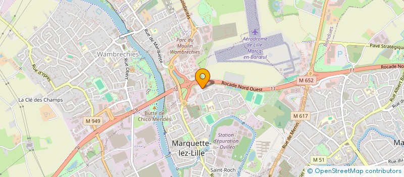 localisation de l'entreprise 4 HOME à MARQUETTE-LEZ-LILLE