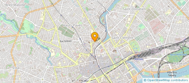localisation de l'entreprise 4 IMMO à NANTES