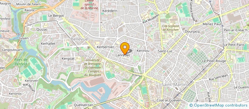 localisation de l'entreprise 4 INVESTS IMMO  BREST