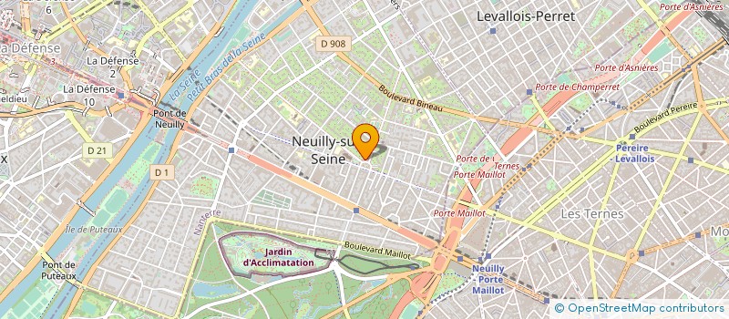 localisation de l'entreprise 4 JACK à NEUILLY-SUR-SEINE