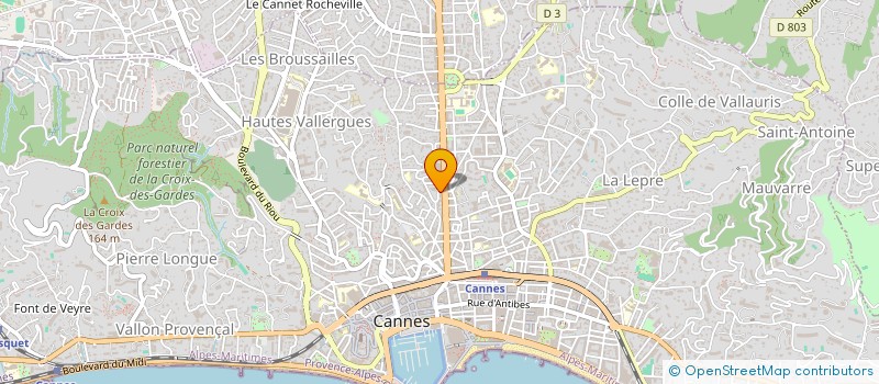 localisation de l'entreprise 4 KAR à CANNES
