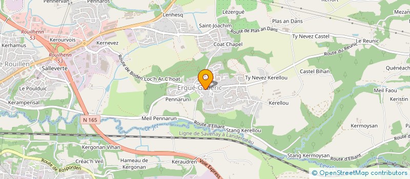 localisation de l'entreprise 4 KD  ERGUE-GABERIC