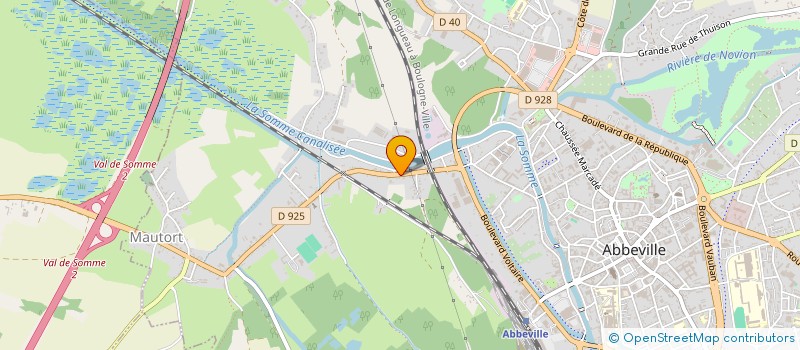 localisation de l'entreprise 4 KUMA à ABBEVILLE