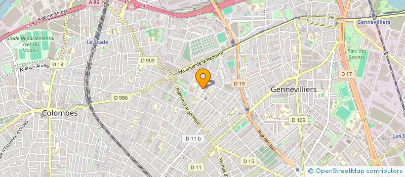 localisation de l'entreprise 4 L à ASNIERES-SUR-SEINE