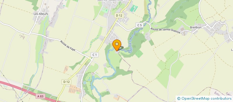 localisation de l'entreprise 4 L  SAINTE-OUENNE