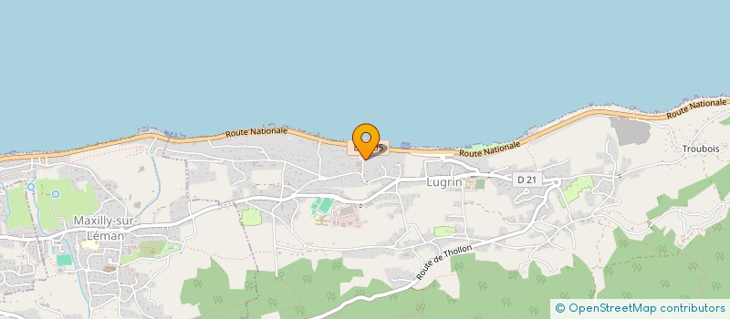 localisation de l'entreprise 4 L  LUGRIN