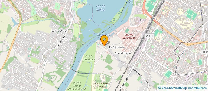 localisation de l'entreprise 4 L DISCOVERY à ANGERS