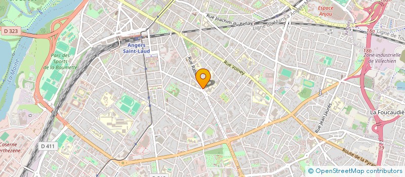 localisation de l'entreprise 4 L ESAHARA à ANGERS