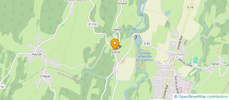 localisation de l'entreprise 4 L TROPHY : LES BOIS DEBOUT  IZERNORE