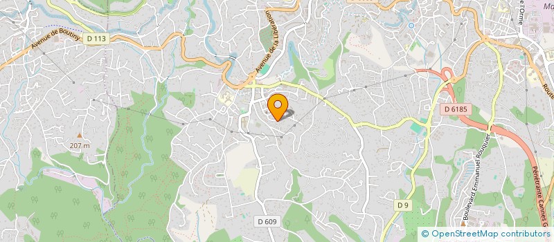 localisation de l'entreprise 4@LASUITE  GRASSE