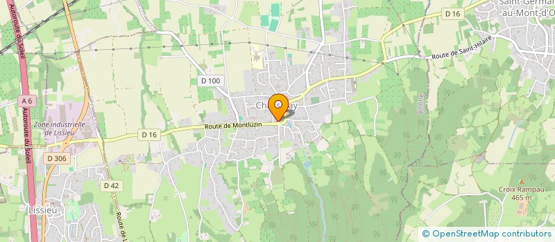 localisation de l'entreprise 4 LEARNING 2 à CHASSELAY