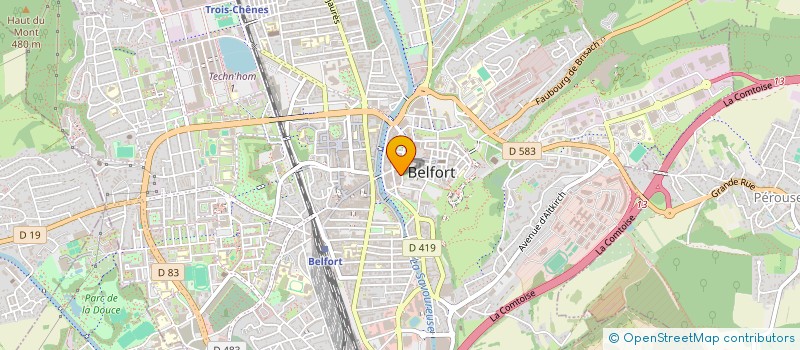 localisation de l'entreprise 4 LIFE à BELFORT