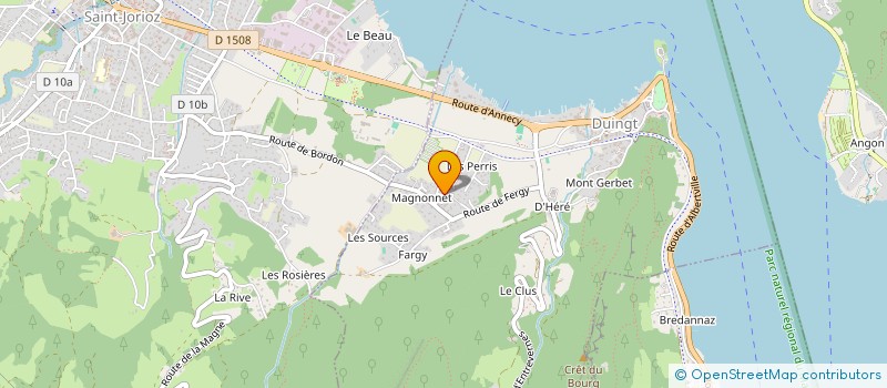 localisation de l'entreprise 4 LIFT  DUINGT