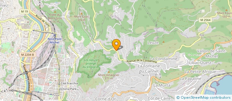 localisation de l'entreprise 4 M à NICE