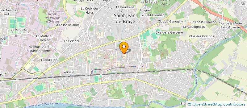 localisation de l'entreprise 4 M à SAINT-JEAN-DE-BRAYE