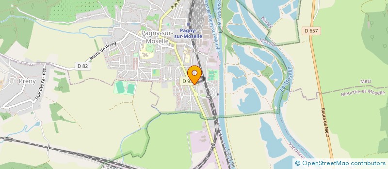 localisation de l'entreprise 4 M  PAGNY-SUR-MOSELLE