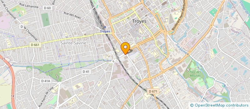 localisation de l'entreprise 4 M FRANCE à TROYES
