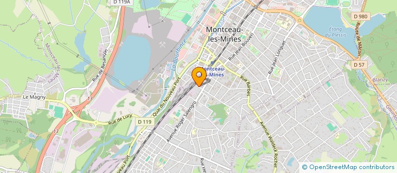 localisation de l'entreprise 4 M NINOTTA  MONTCEAU-LES-MINES