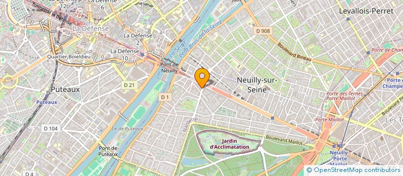 localisation de l'entreprise 4 MADRID à NEUILLY-SUR-SEINE