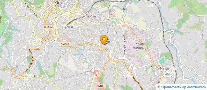 localisation de l'entreprise 4 MAINS POUR UN TOIT à GRASSE