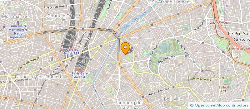 localisation de l'entreprise 4 MARTIN BERNARD à PARIS