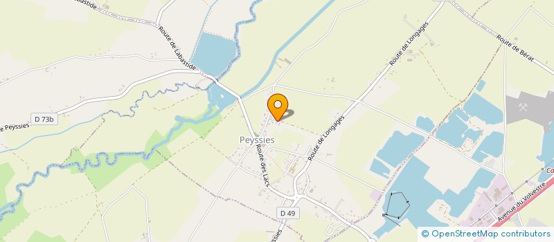 localisation de l'entreprise 4 MURS ET 1 TOIT  PEYSSIES