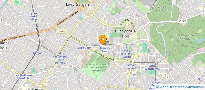 localisation de l'entreprise 4 OR à CLICHY-SOUS-BOIS