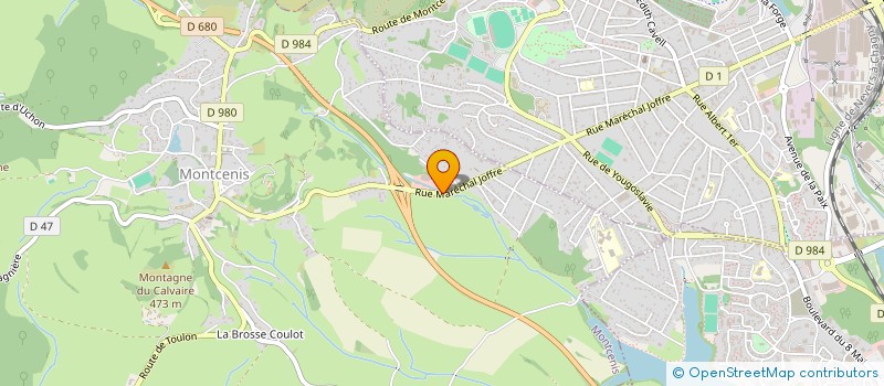 localisation de l'entreprise 4 P FERMETURES  MONTCENIS