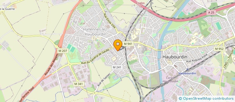 localisation de l'entreprise 4 PAR CATH  HAUBOURDIN