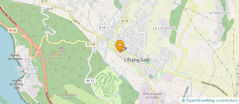 localisation de l'entreprise 4 PATTES A'VENIR à L'ETANG-SALE