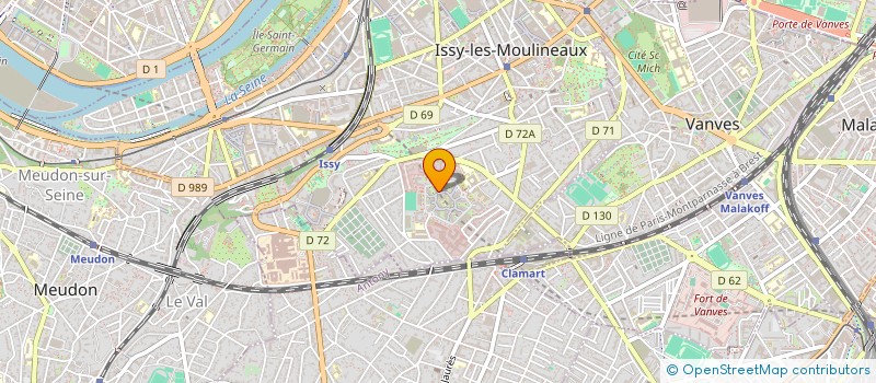 localisation de l'entreprise 4 PATTES ET 1 COUFFIN à ISSY-LES-MOULINEAUX