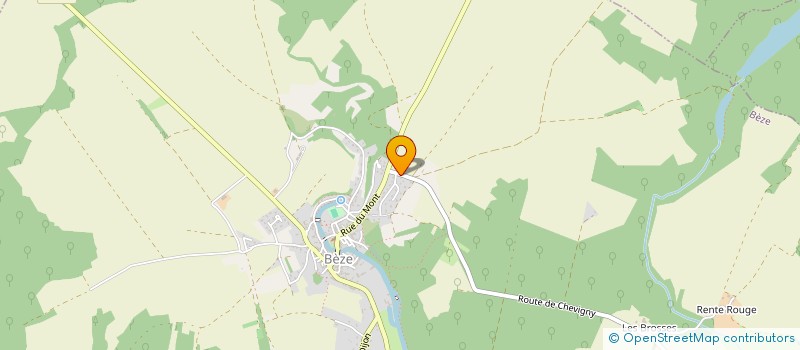 localisation de l'entreprise 4 PATTES HOTEL  BEZE