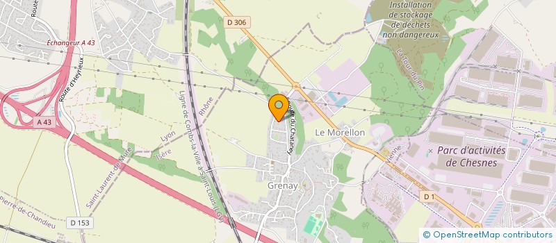 localisation de l'entreprise 4 PIERRES  GRENAY