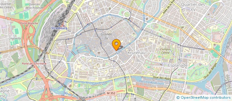 localisation de l'entreprise 4 PL DE LA GRANDE BOUCHERIE à STRASBOURG