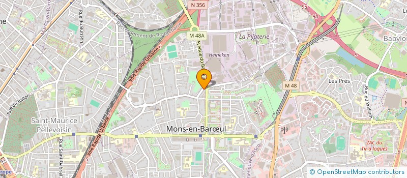 localisation de l'entreprise 4 PL PARTNER  MONS-EN-BARUL