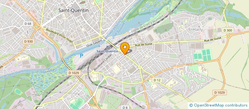 localisation de l'entreprise 4 PLANET à SAINT-QUENTIN