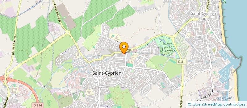 localisation de l'entreprise 4 R  SAINT-CYPRIEN