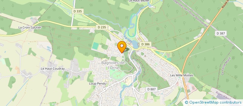 localisation de l'entreprise 4 R à BAGNOLES-DE-L'ORNE-NORMANDIE